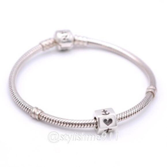 Authentic PANDORA Faith Hope and Love Charm - 790119 - Picture 5 of 12